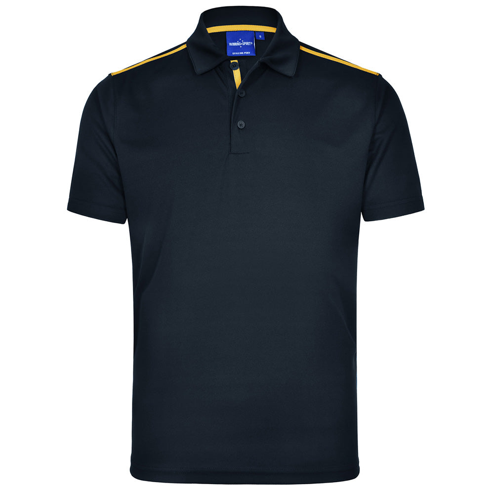 Winning Spirit PS83 Staten Men’s RapidCool Contrast Polo Shirt