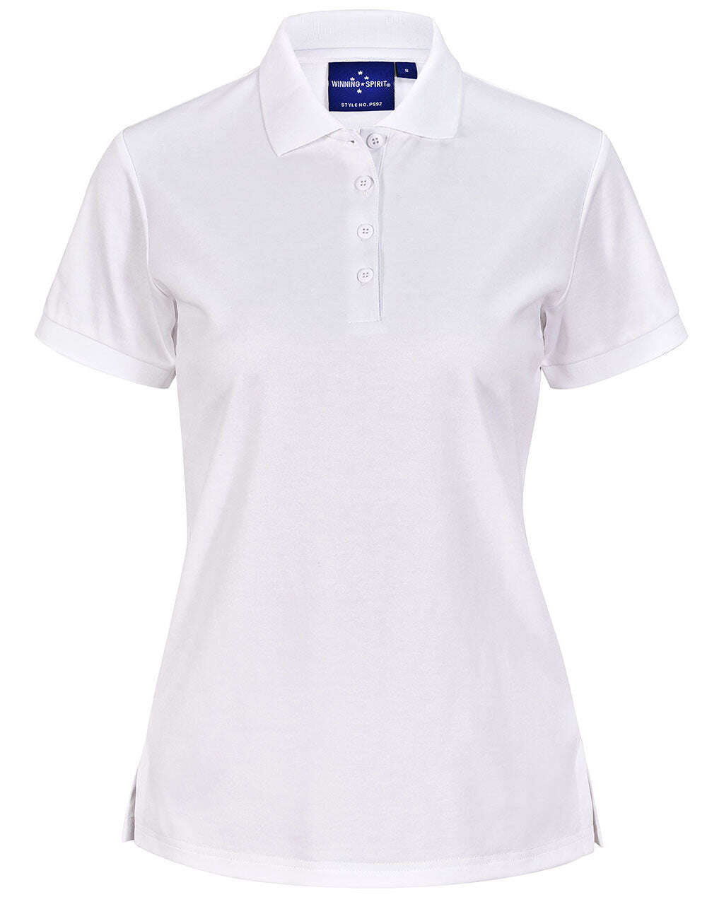 Ladies Cotton Polo Shirt Short Sleeve Sustainable Poly - NS PROMO