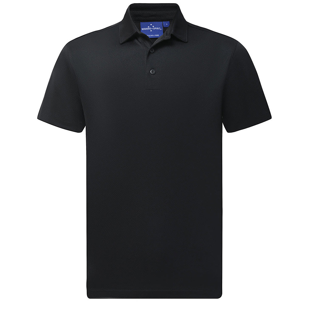 Winning Spirit PS95 Men’s Sustainable Jacquard Knit Polo Shirt