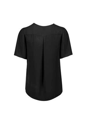 Vienna Womens Short Sleeve Blouse