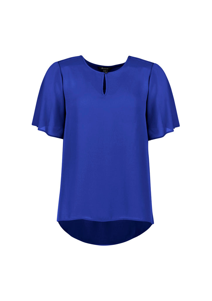 Vienna Womens Short Sleeve Blouse