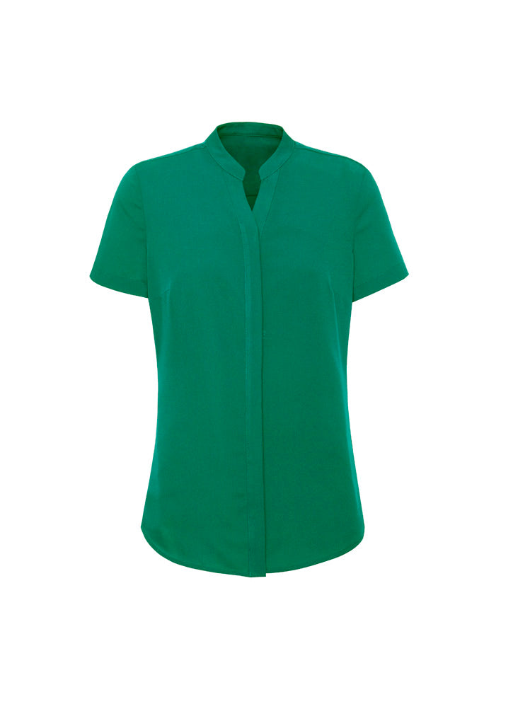 Juliette Womens Short Sleeve Blouse