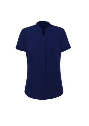 Juliette Womens Short Sleeve Blouse