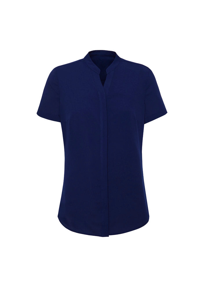Juliette Womens Short Sleeve Blouse