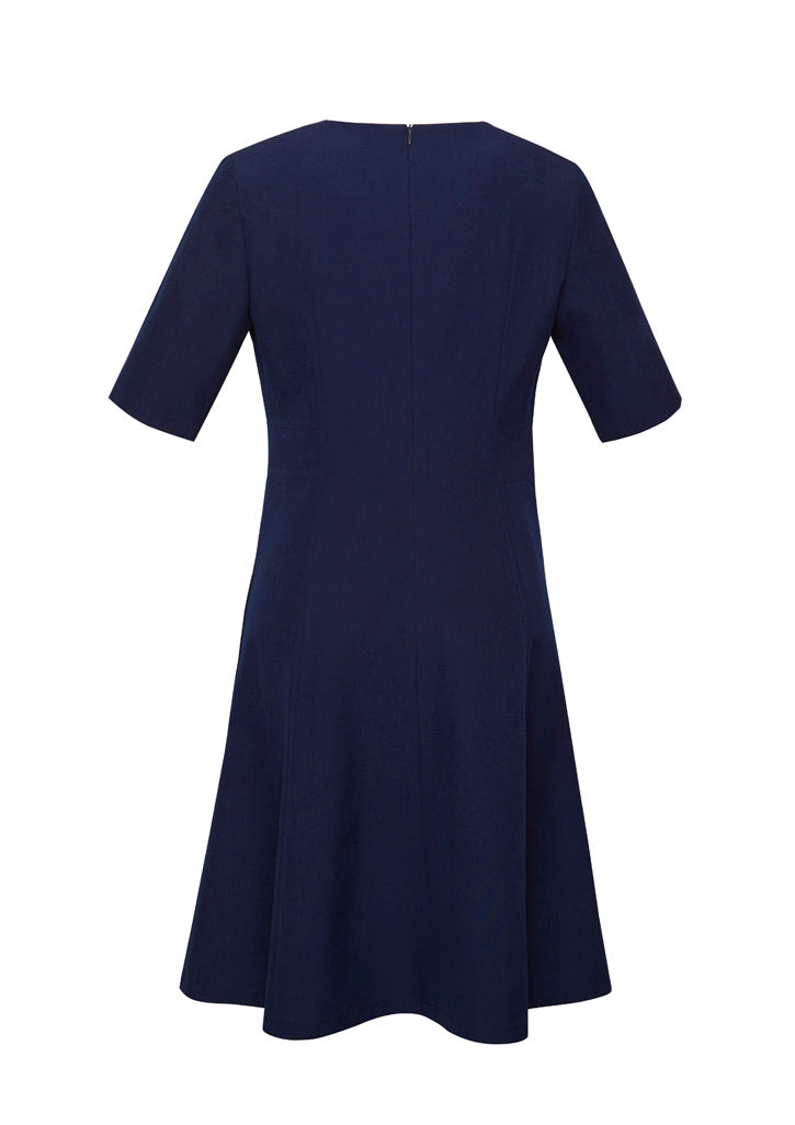 Siena Womens Extended Short Sleeve Dress