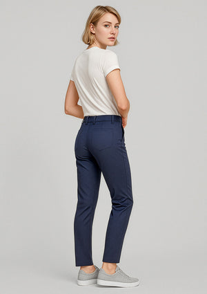 Traveller Womens Slim Leg Stretch Chino Pant