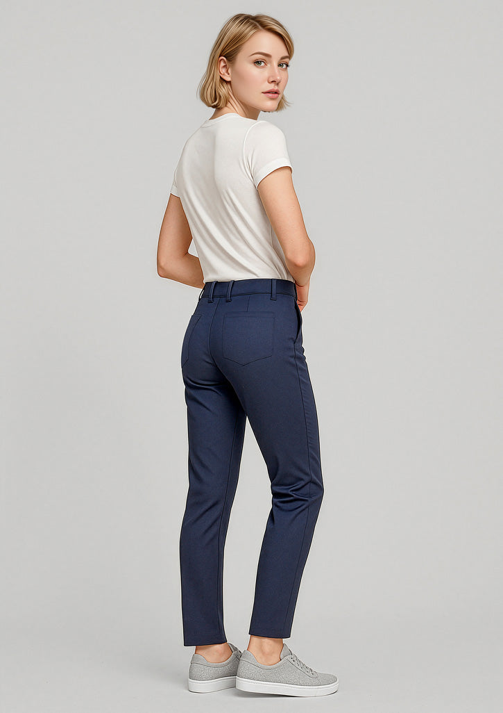 Traveller Womens Slim Leg Stretch Chino Pant