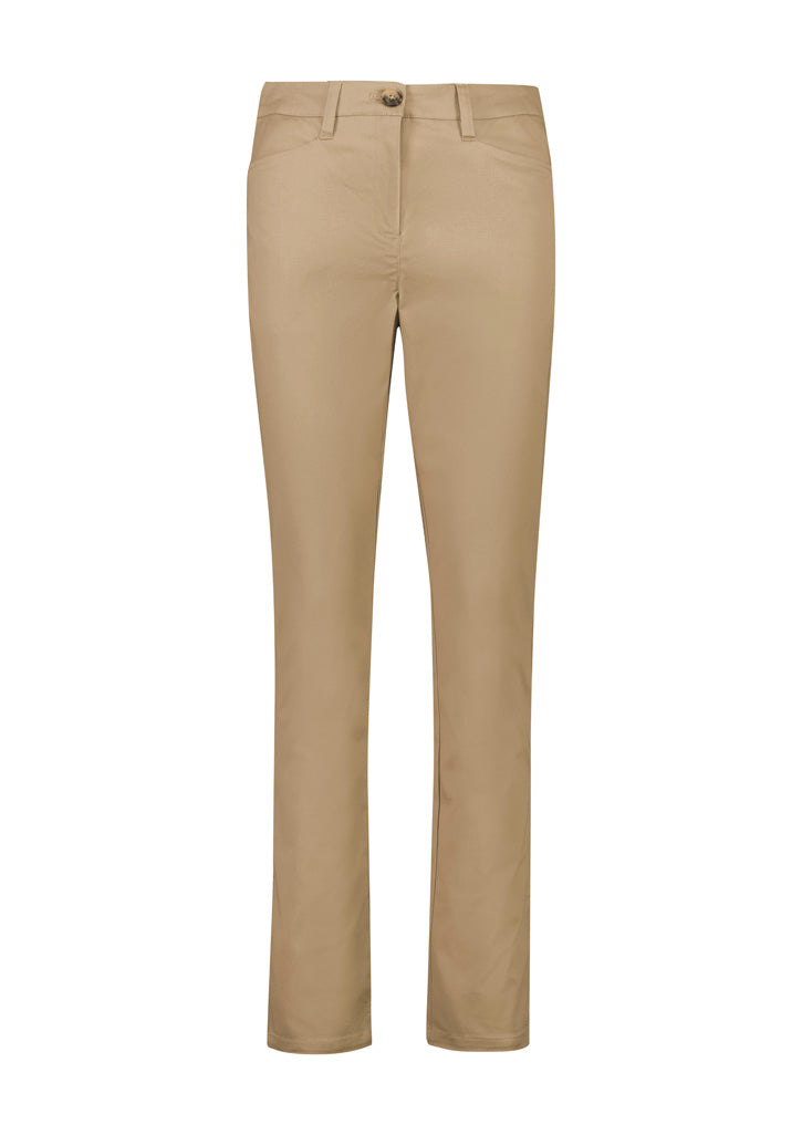 Traveller Womens Slim Leg Stretch Chino Pant