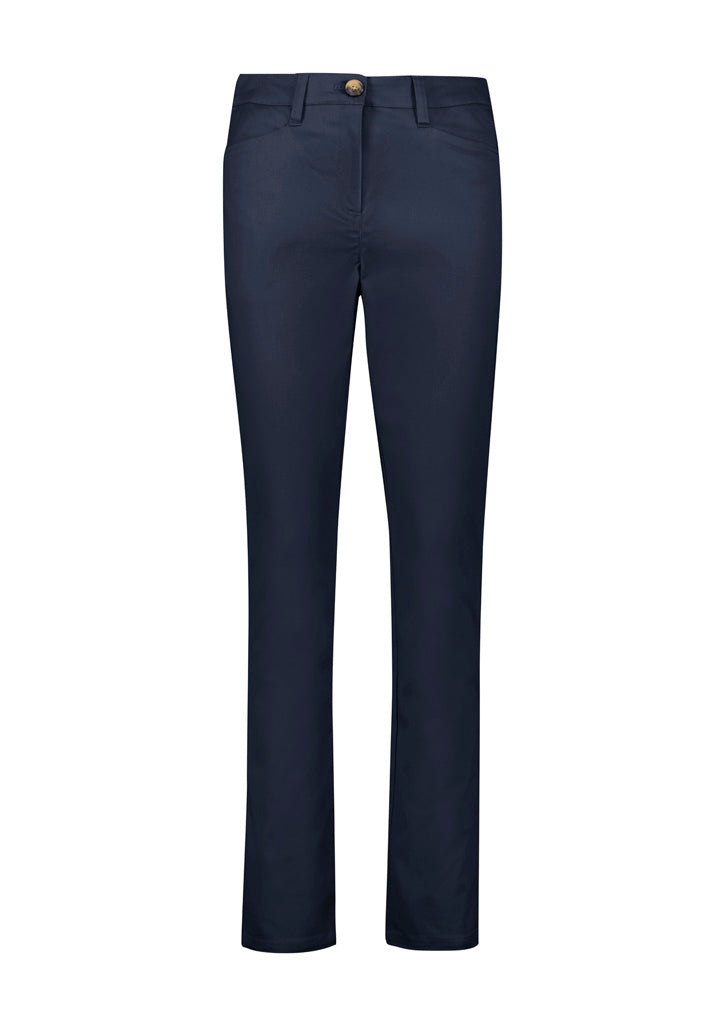 Traveller Womens Slim Leg Stretch Chino Pant