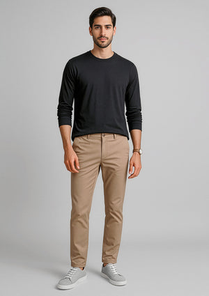 Traveller Mens Tapered Stretch Chino Pant