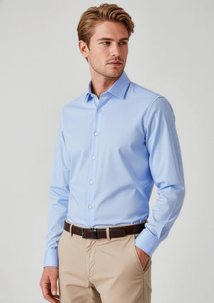 Charlie Mens Slim Fit Long Sleeve Shirt