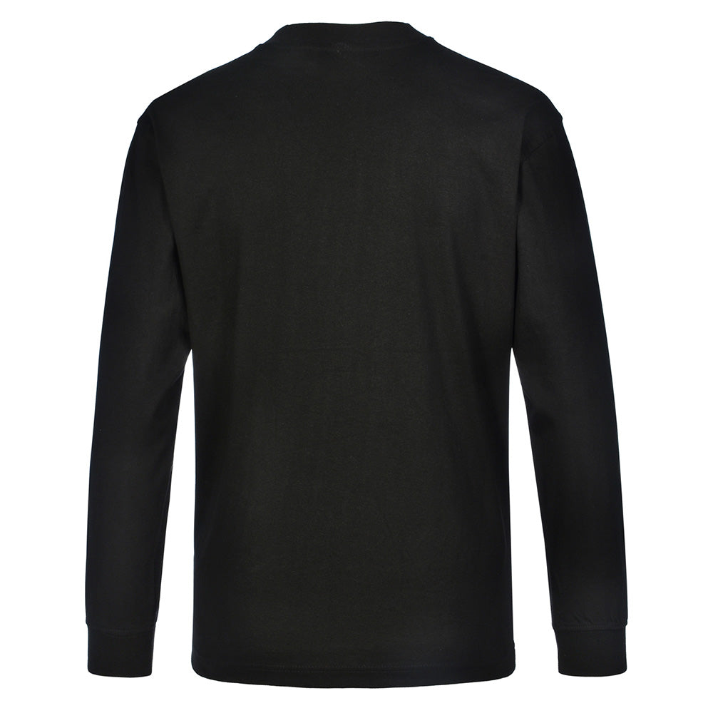 Custom Long Sleeve T-Shirt Crew Neck Add Your Logo | NS Promo
