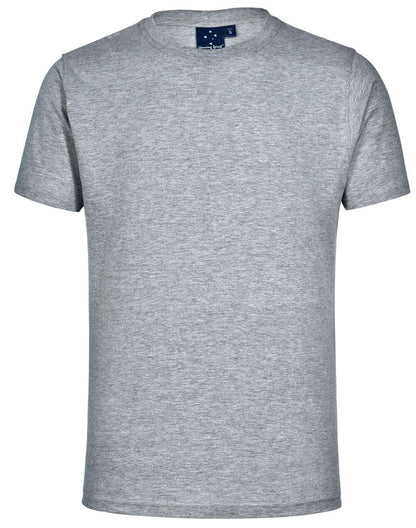 Unisex 100% Cotton Tee Shirt Crew Neck Budget - NS PROMO
