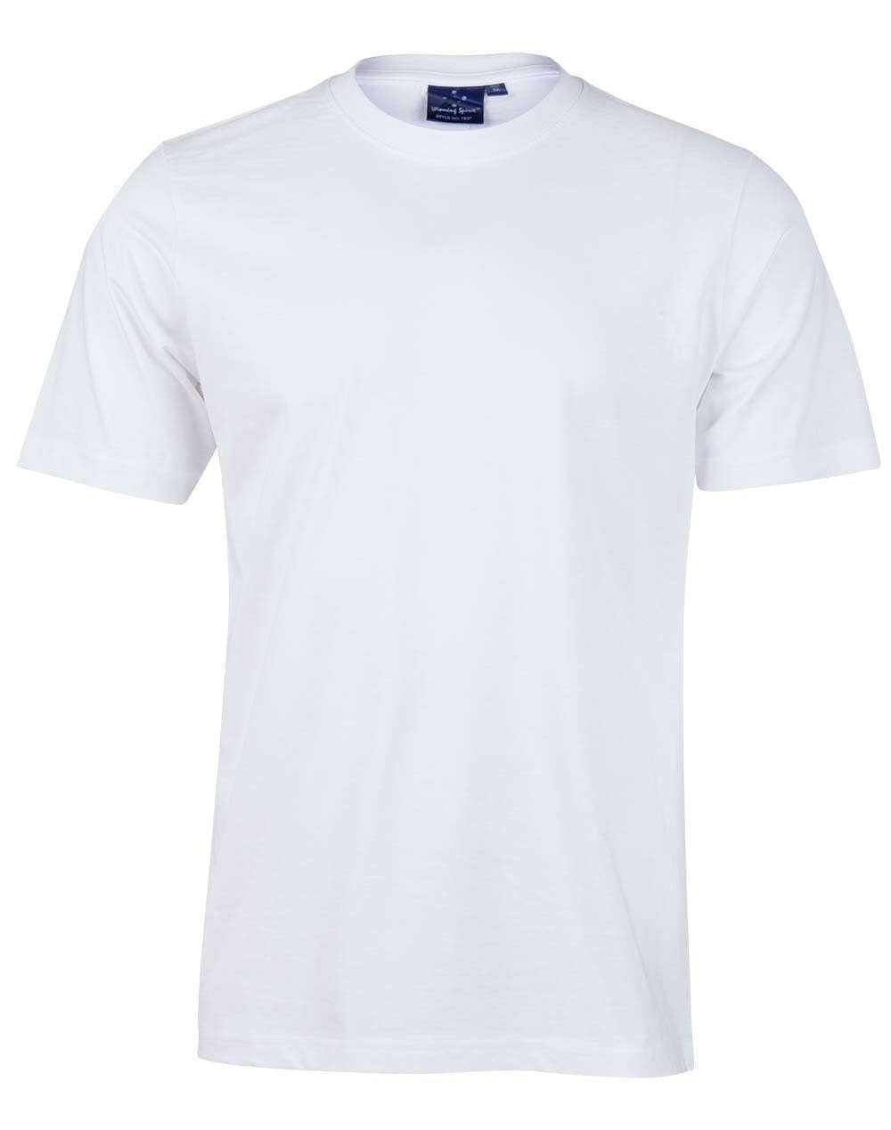Unisex 100% Cotton Tee Shirt Crew Neck Budget - NS PROMO
