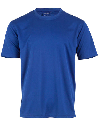 Unisex CoolDry Tee Shirt Short Sleeve Mesh Knitted - NS PROMO