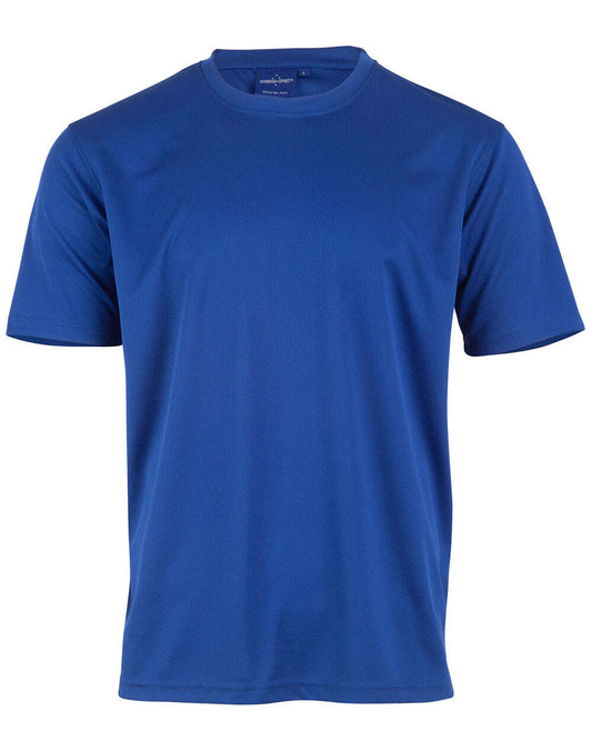 Unisex CoolDry Tee Shirt Short Sleeve Mesh Knitted - NS PROMO
