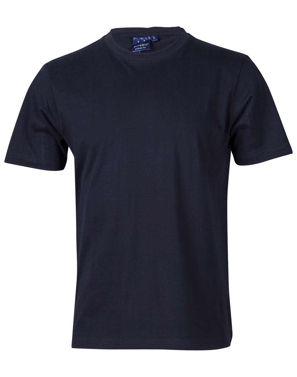 Men's 100% Cotton Semi-Fitted Short Sleeve Tee Shirt (Copy) - NS PROMO