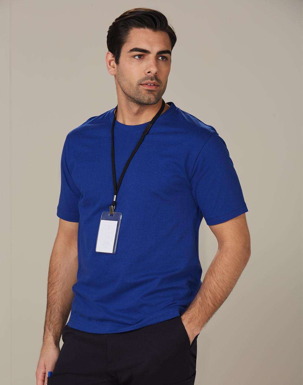 Men's 100% Cotton Semi-Fitted Short Sleeve Tee Shirt (Copy) - NS PROMO