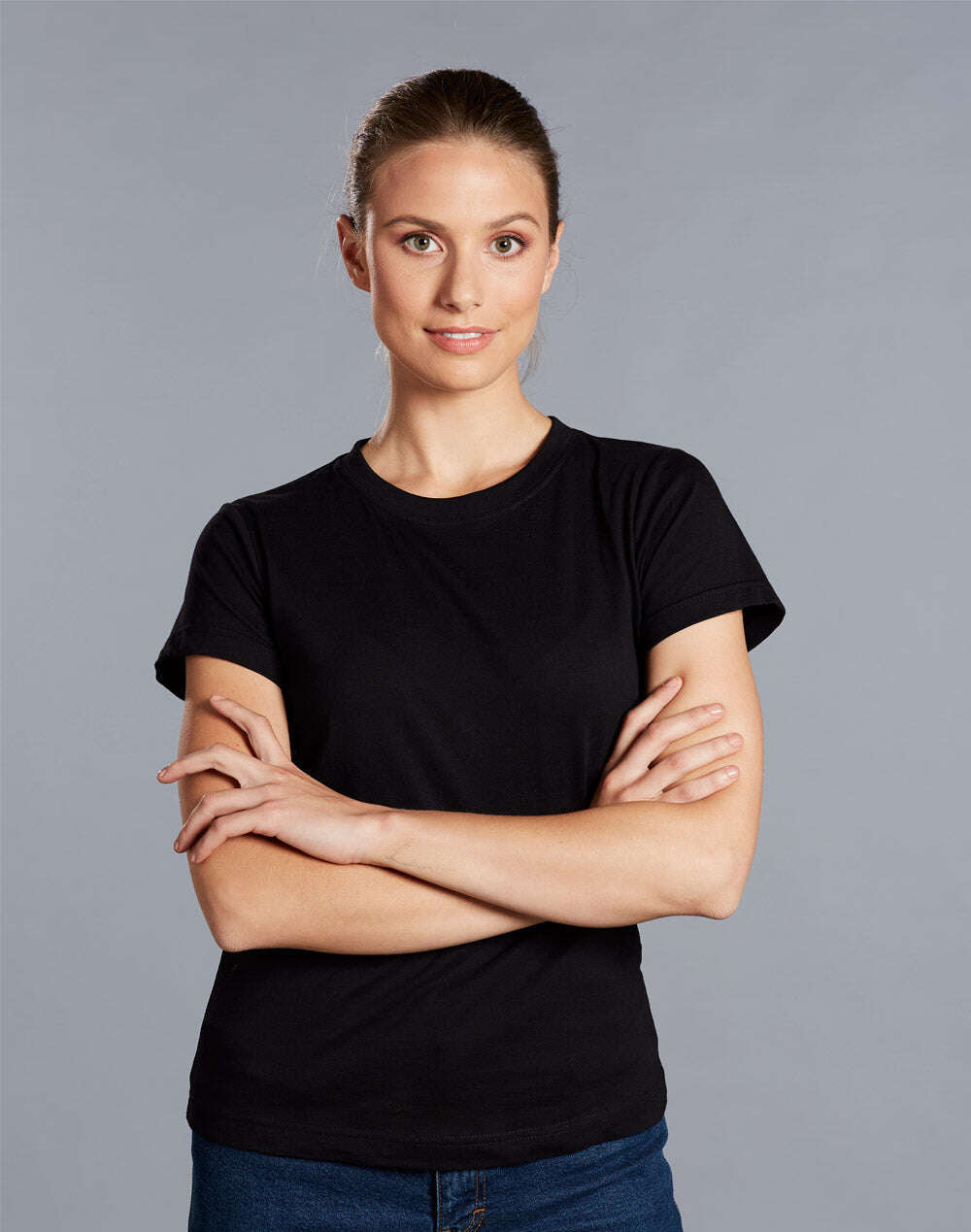 Ladies  Cotton T-Shirt Semi-Fitted - NS PROMO