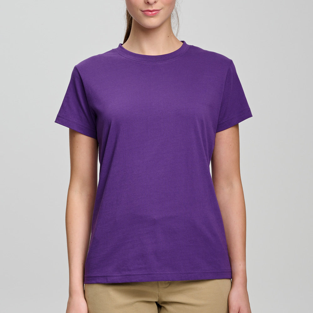 Custom Ladies Semi-Fitted T-Shirt Add Your Logo | Printing & Embroidery