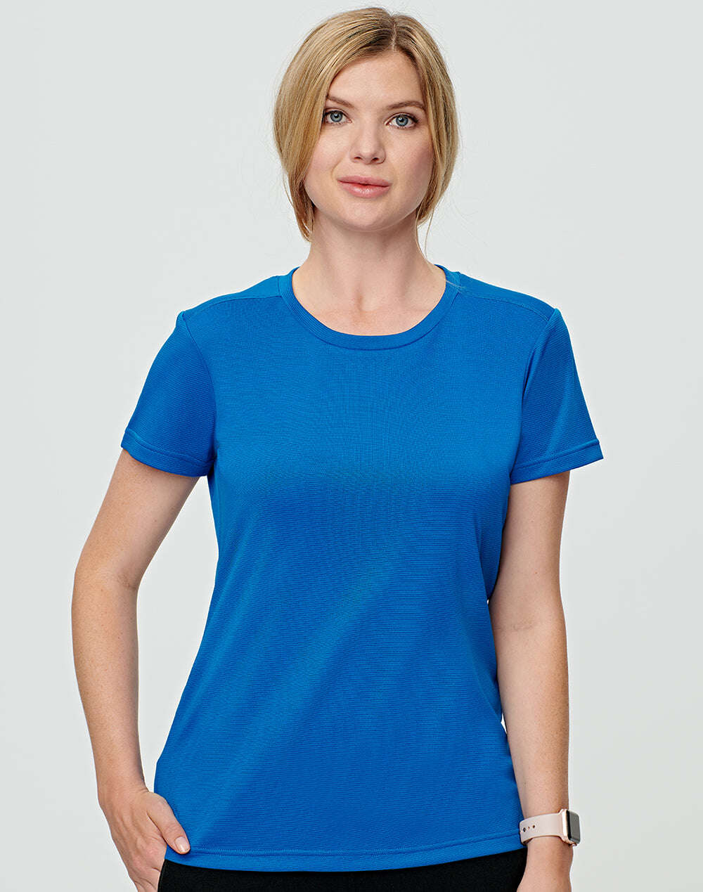 Ladies Ultra-Light Tee Shirt Moisture-Wicking Quick-Dry Active Fit - NS PROMO