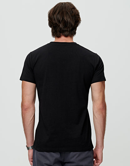 Mens Premium Cotton Tee Short Sleeve - NS PROMO