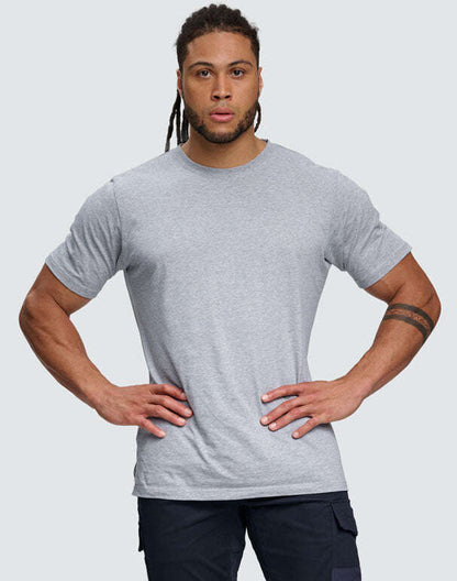 Mens Premium Cotton Face Tee Short Sleeve - NS PROMO