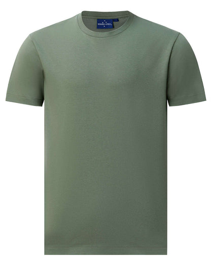 Mens Premium Cotton Face Tee Short Sleeve - NS PROMO