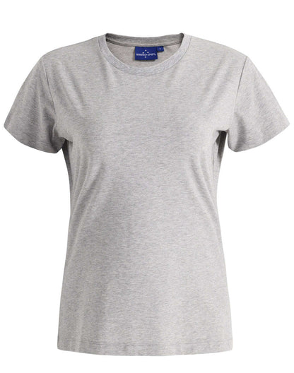 Ladies Premium Cotton Face Tee Short Sleeve - NS PROMO