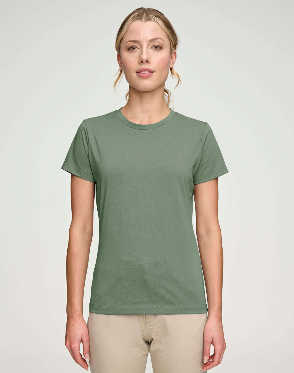 Ladies Premium Cotton Face Tee Short Sleeve - NS PROMO
