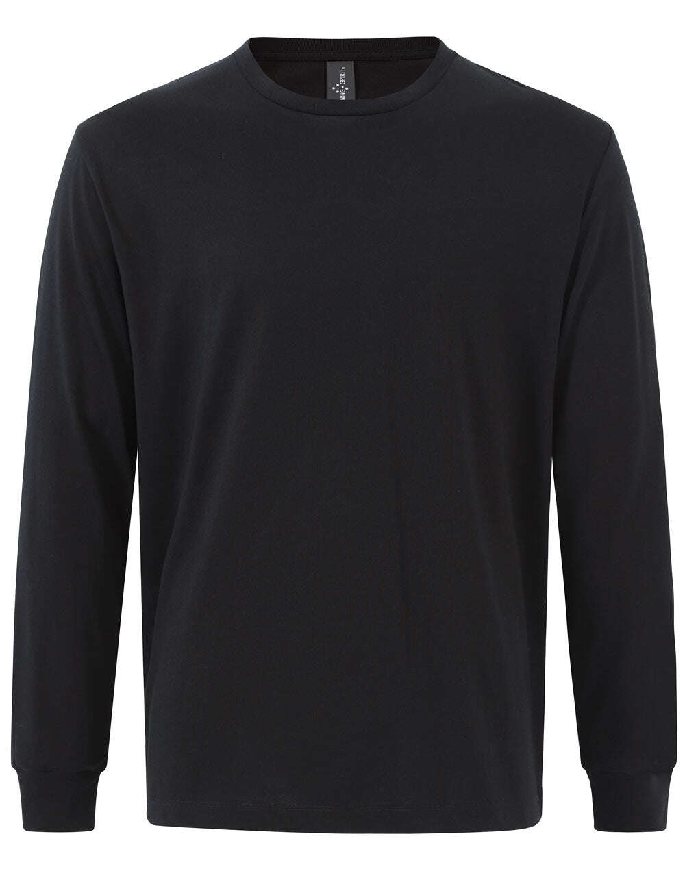Mens Cotton Face  Tee Long Sleeve Premium - NS PROMO