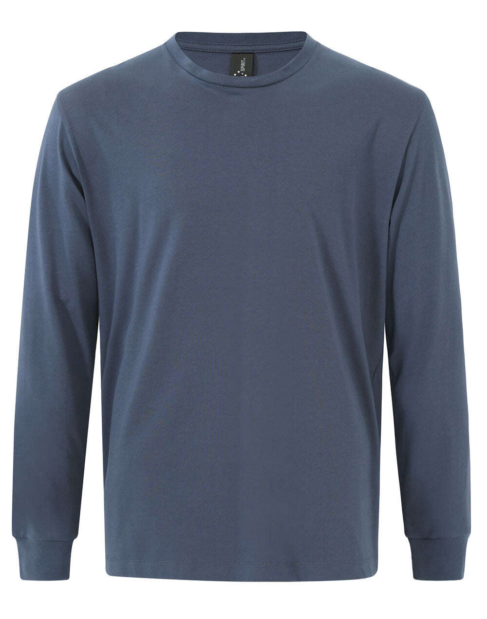 Mens Cotton Face  Tee Long Sleeve Premium - NS PROMO