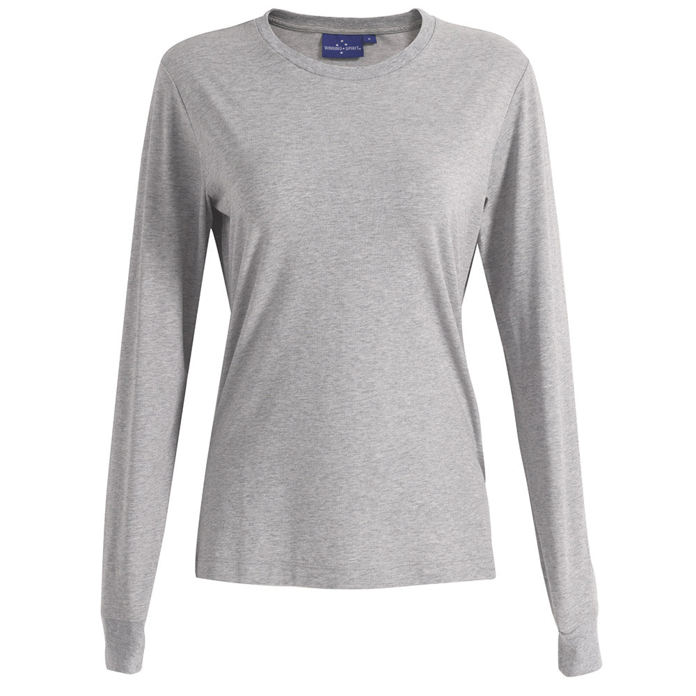 Custom Ladies Long Sleeve T-Shirt Add Your Logo | Printing & Embroidery