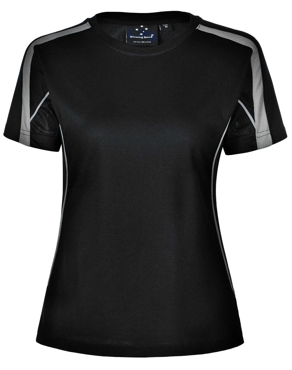 Ladies TrueDry Tee Shirt Short Sleeve Modern Fit Contrast Panel - NS PROMO