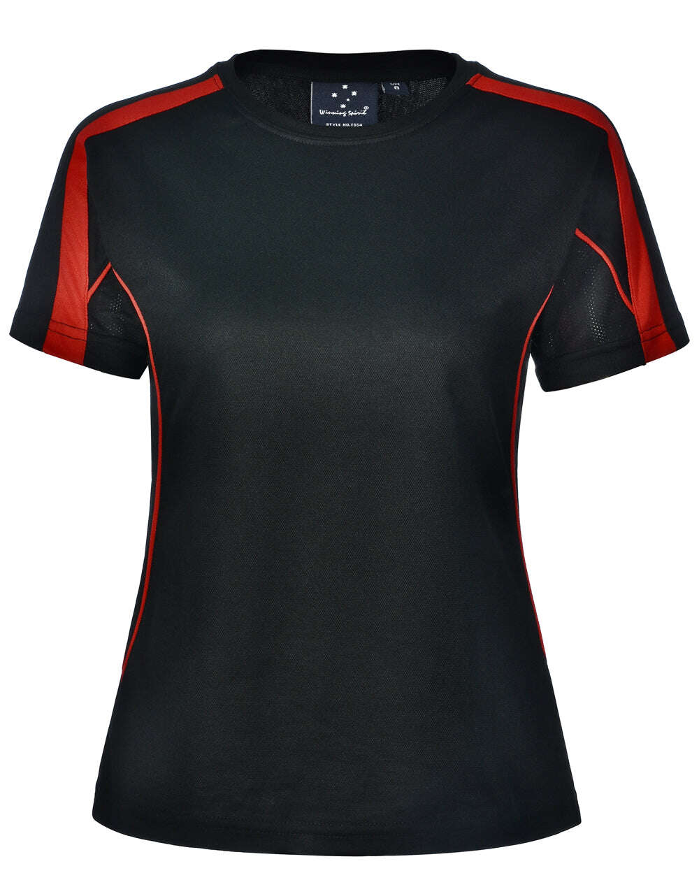 Ladies TrueDry Tee Shirt Short Sleeve Modern Fit Contrast Panel - NS PROMO