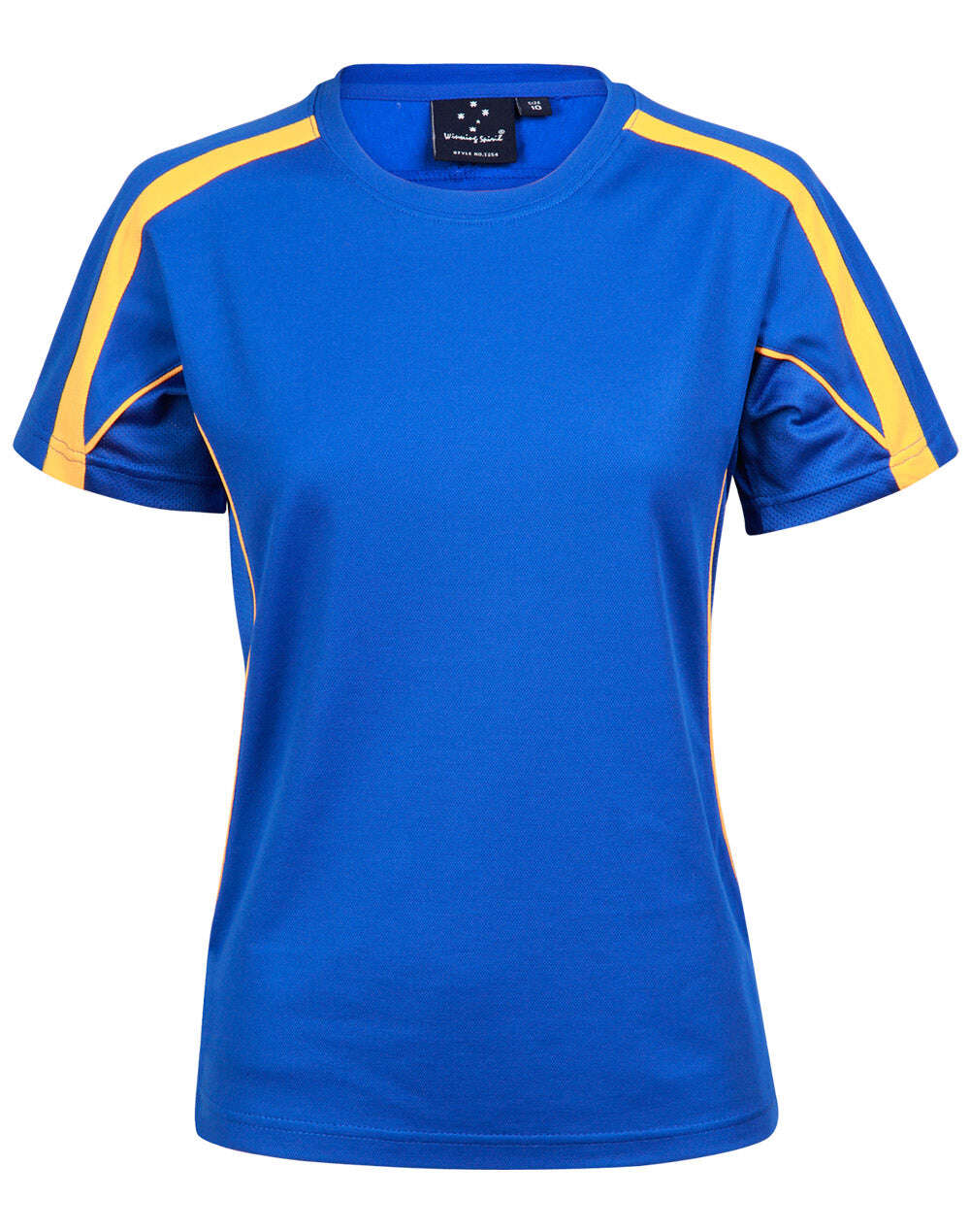 Ladies TrueDry Tee Shirt Short Sleeve Modern Fit Contrast Panel - NS PROMO