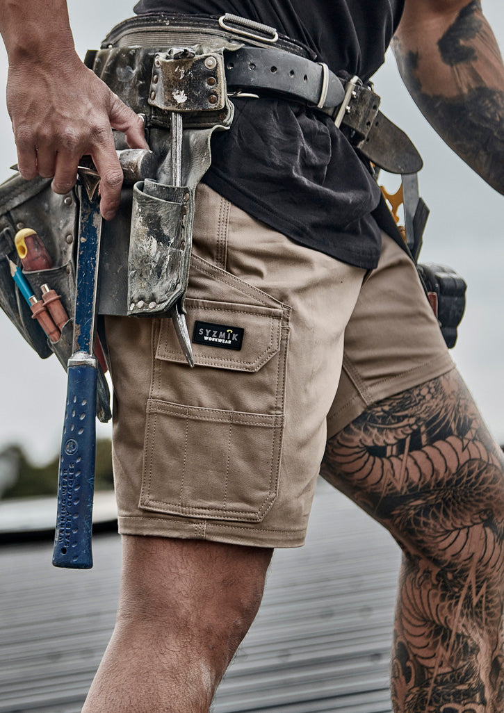 Mens Essential Stretch Cargo Short
