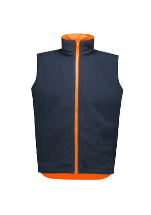 Unisex Hi Vis Waterproof Reversible Vest