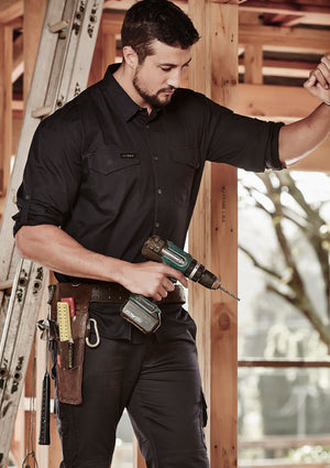 Mens Rugged Cooling Long Sleeve Shirt