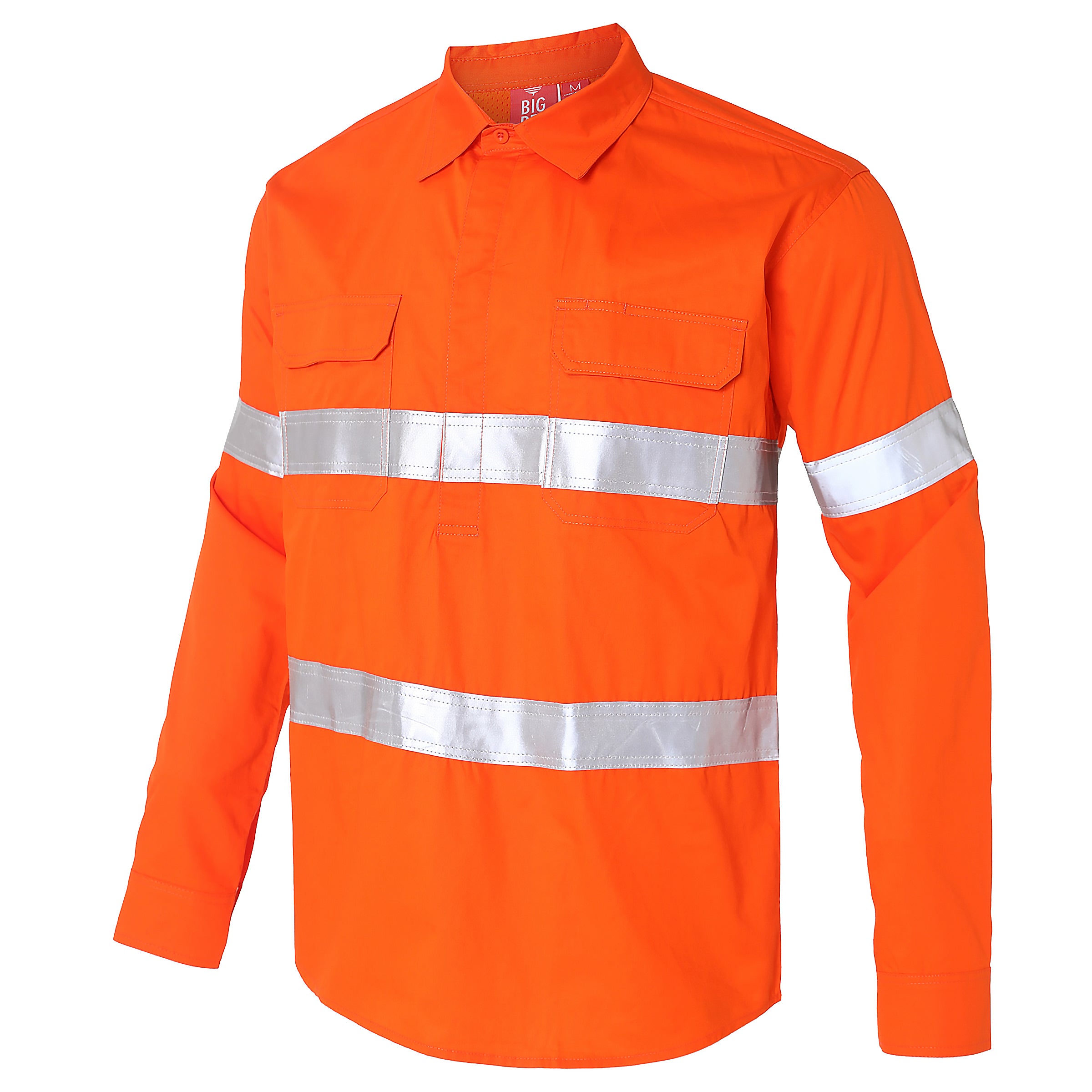 Custom Womens Hi Vis Closed Front Work Shirt – Add Your Logo | NS Promo - NS PROMO