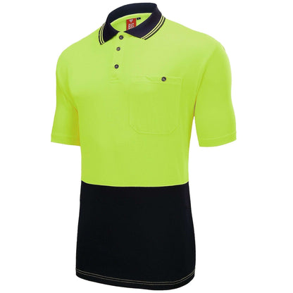 Big Bee Hi Vis Two - Tone Work Polo - Big Bee