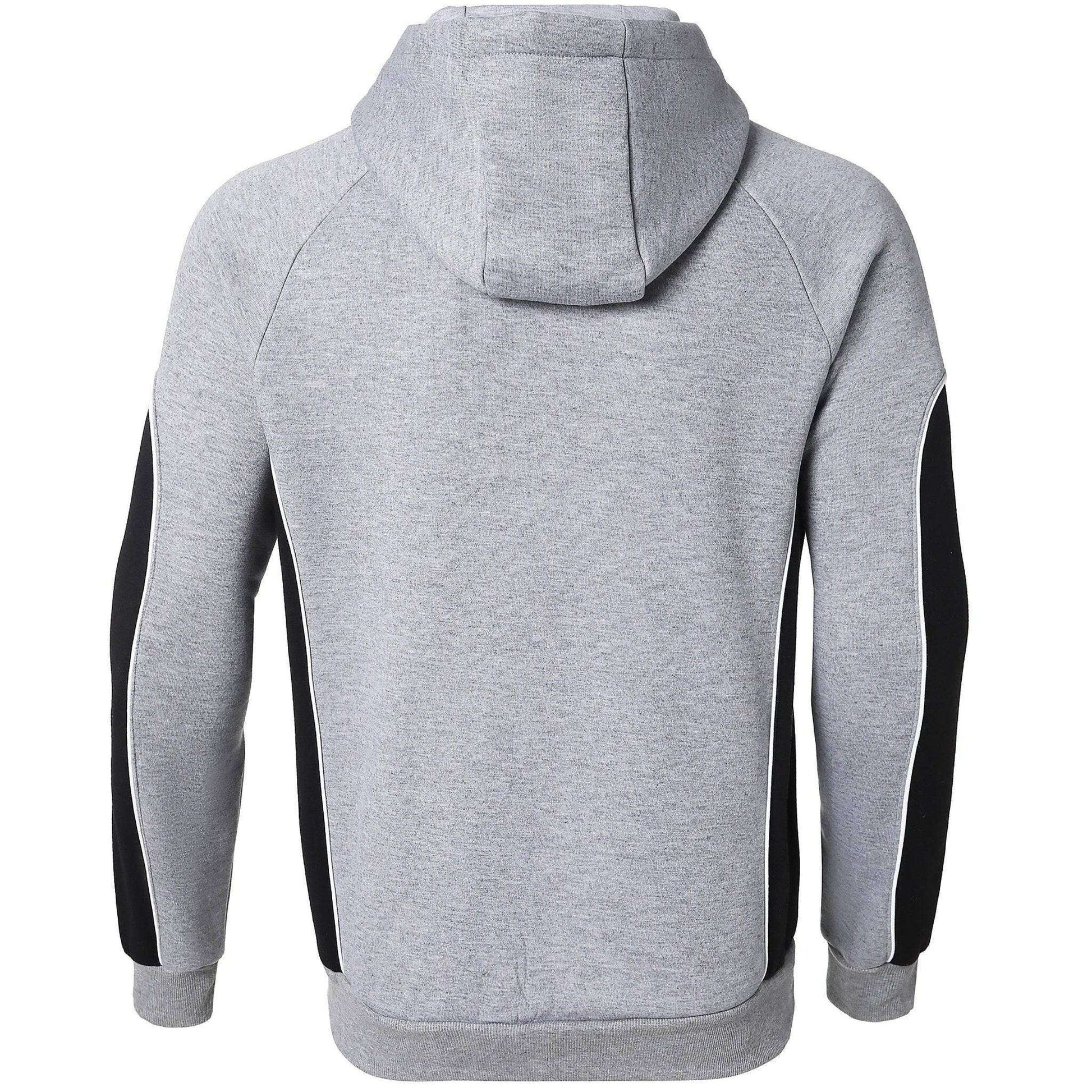 Big Bee PANEL Hoodie Jumper, Full Zip - Big Bee