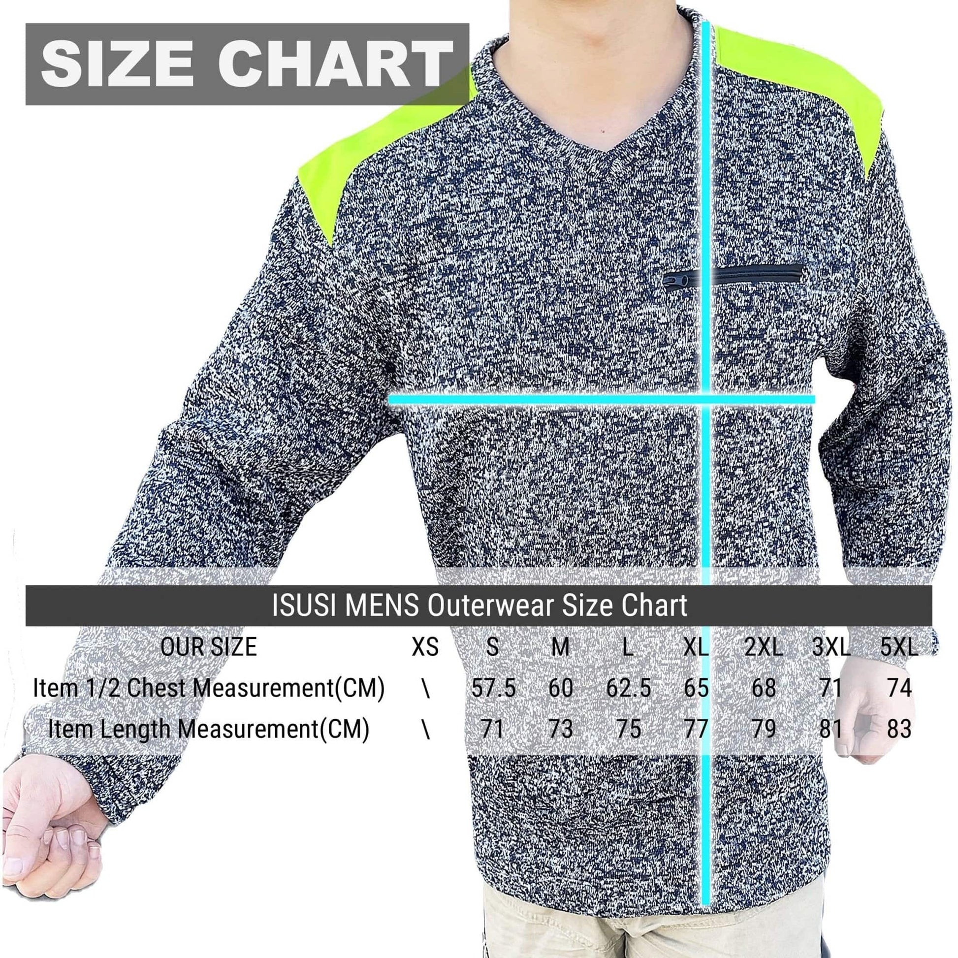 Big Bee Crew Hi Vis Jumper, Marle Fleece Work Sweatshirts - Big Bee
