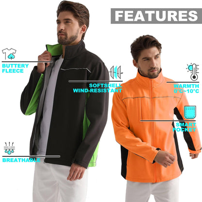Big Bee PANEL Softshell Jacket, Contrast Team Wear - Big Bee