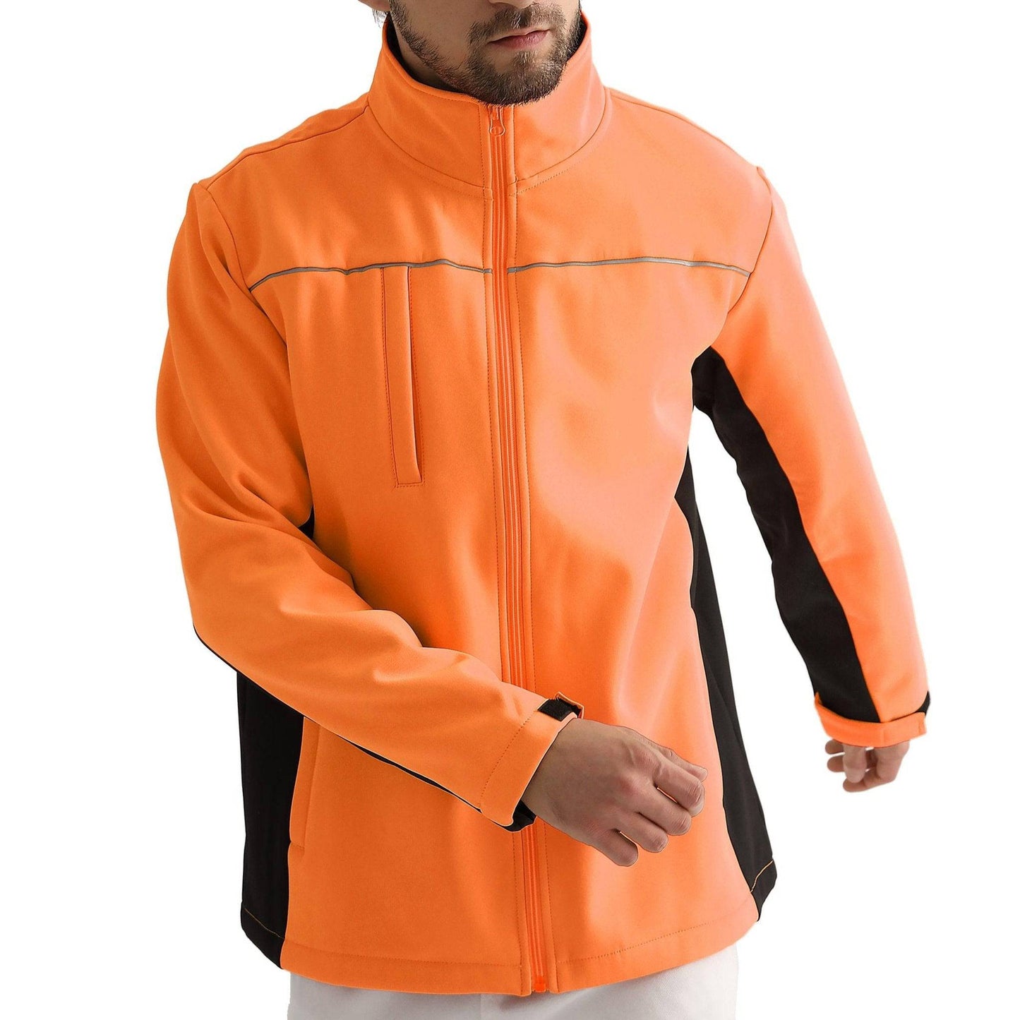 Big Bee PANEL Softshell Jacket, Contrast Team Wear - Big Bee