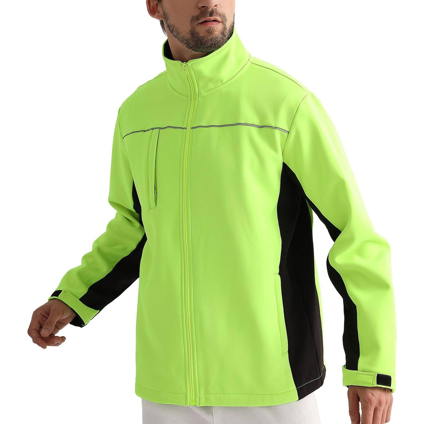 Big Bee PANEL Softshell Jacket, Contrast Team Wear - Big Bee