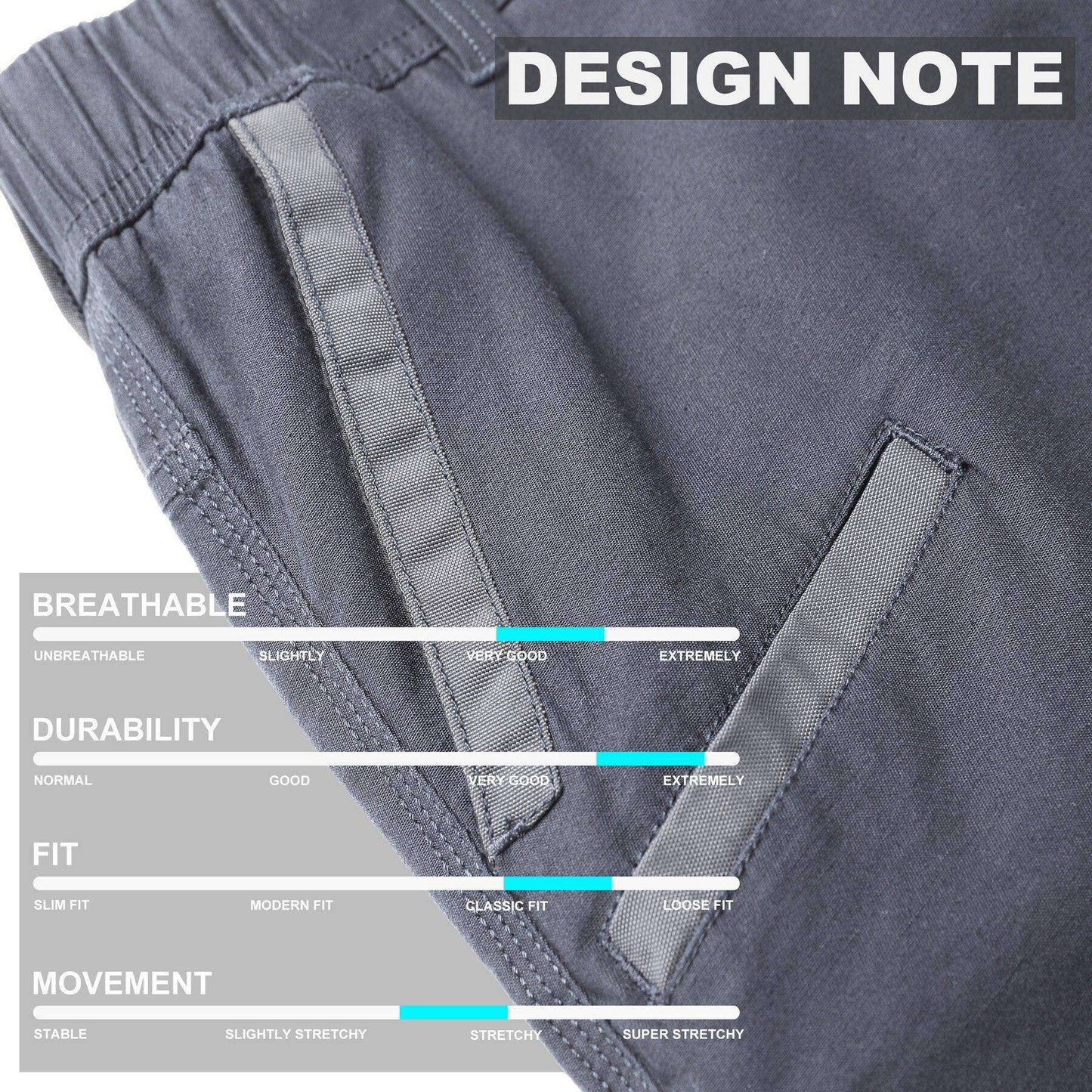 Big Bee BRUMBY Work Pants, Boot Cut - Big Bee