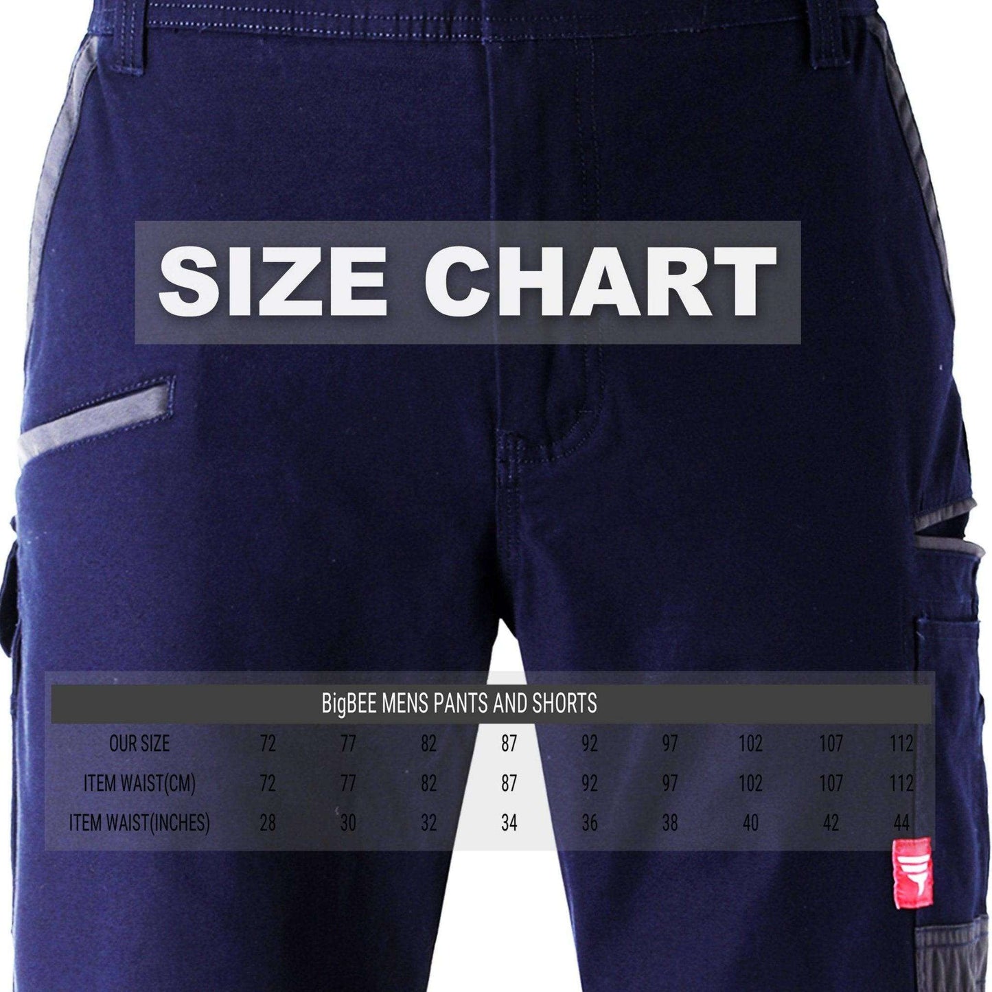 Big Bee BRUMBY Work Pants, Boot Cut - Big Bee