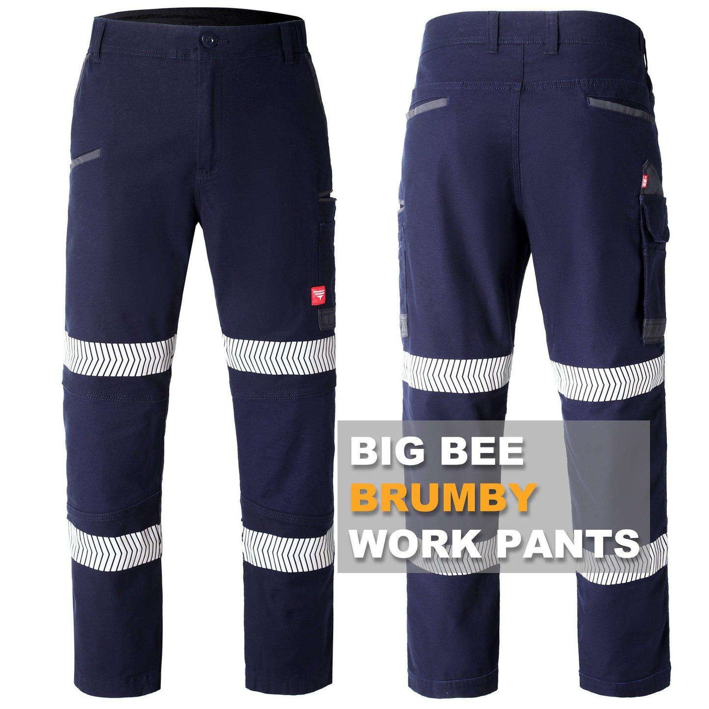 Big Bee BRUMBY Work Pants, Boot Cut - Big Bee