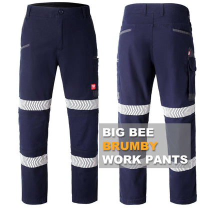 Big Bee BRUMBY Work Pants, Boot Cut - Big Bee